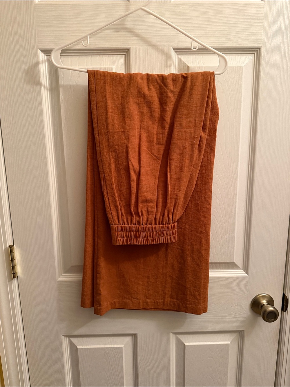 Lilyful Rust-Toned Elastic Waist Pull-On Pants - Picture 2 of 15